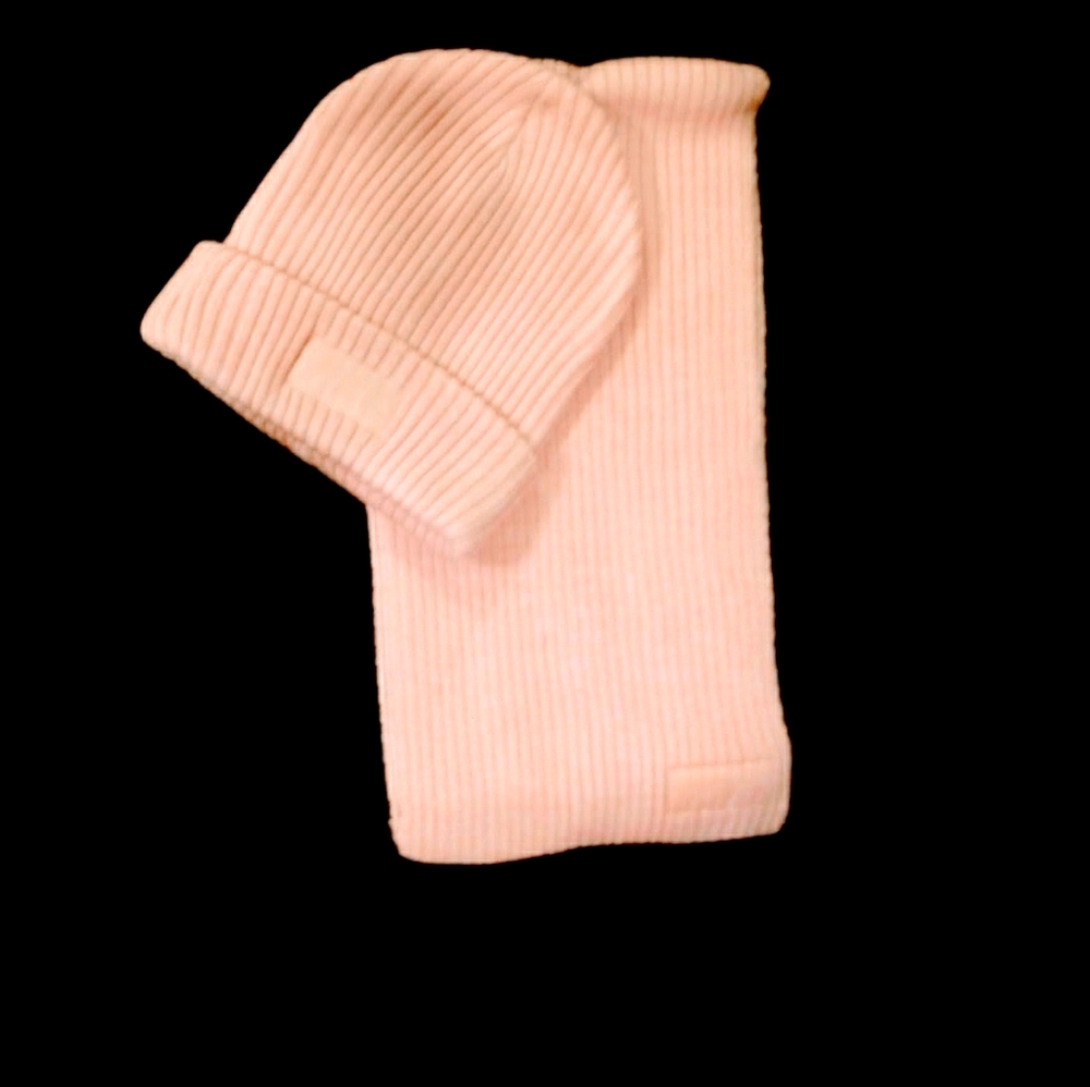 "PINK" Hat and Scarf